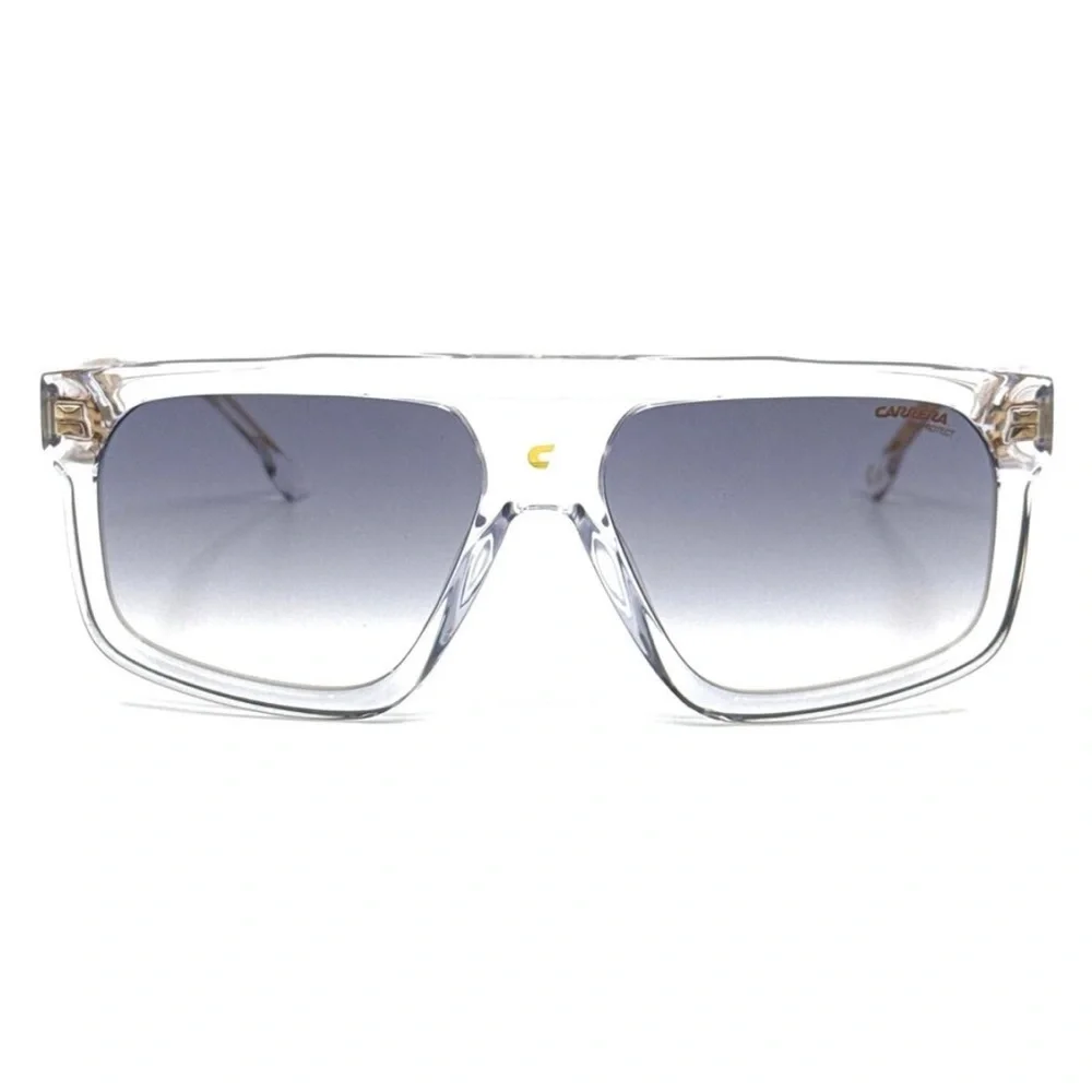 CARRERA 1061/S 9001V TRANSPARENT GOLD AUTHENTIC SUNGLASSES W/CASE 59-16